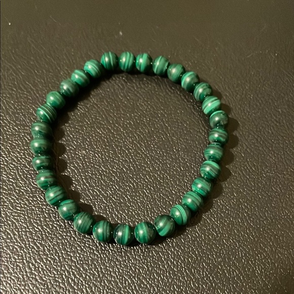 Malachite Beaded Bracelet - Picture 1 of 2